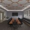 Ekena Millwork 66 56W x 66 56H x 38T Large Woodall Decorative Fretwork Wood Ceiling Panels, Cherry CELW67X67X0375WDLCH - alternate 4